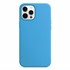 CaseUp Apple iPhone 12 Pro Max Kılıf Slim Liquid Silicone Mavi 2
